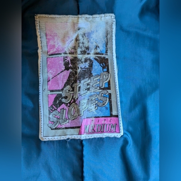 90s Vintage Ski Winter Jacket Size Medium Unisex - Picture 9 of 11